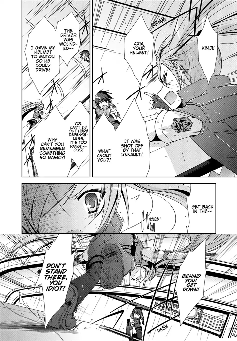 Hidan no Aria Chapter 8 page 22 - Chapter 8: Vol.2 Bullet 8: The Butei Killer