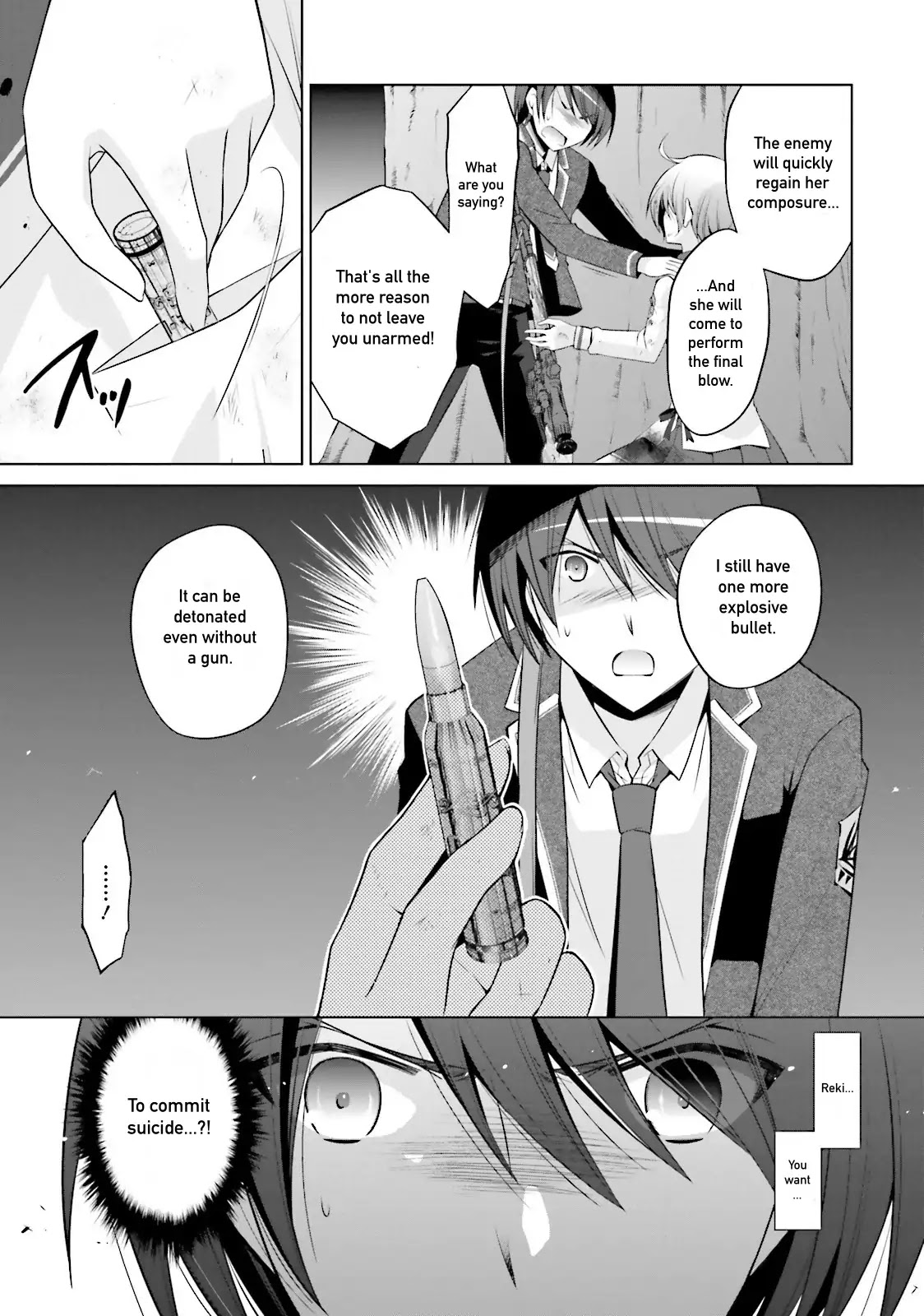Hidan no Aria Chapter 80 page 11 - Chapter 80: The Girl who doesn't know Emotions