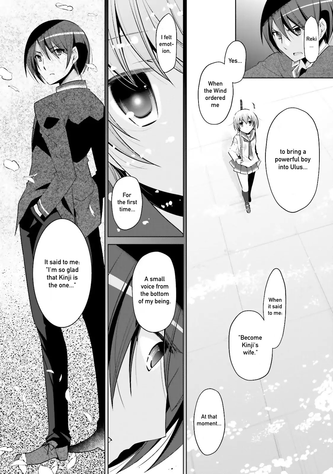 Hidan no Aria Chapter 80 page 14 - Chapter 80: The Girl who doesn't know Emotions