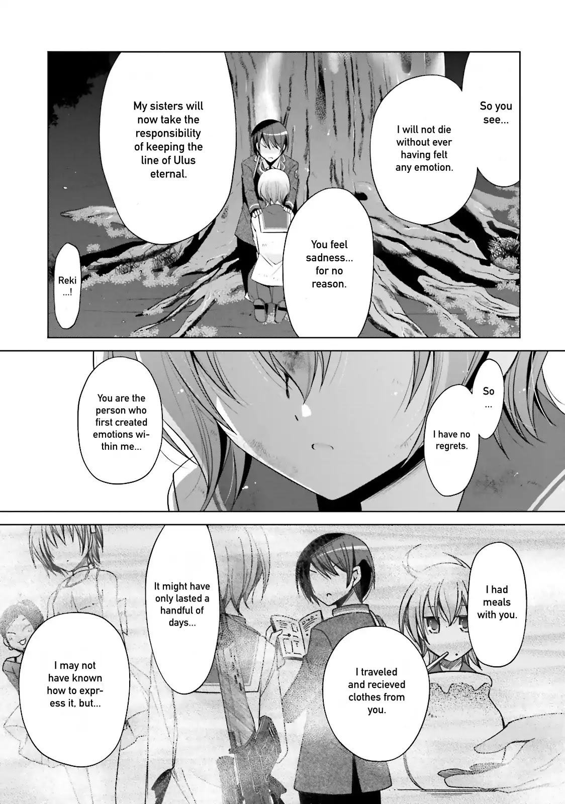 Hidan no Aria Chapter 80 page 15 - Chapter 80: The Girl who doesn't know Emotions