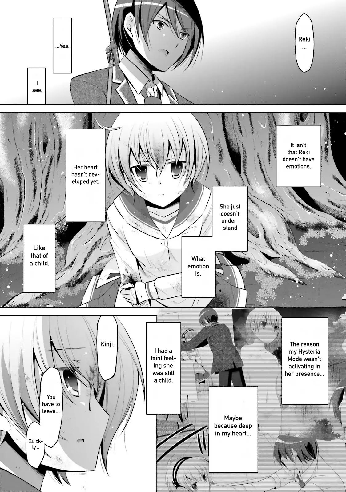 Hidan no Aria Chapter 80 page 17 - Chapter 80: The Girl who doesn't know Emotions
