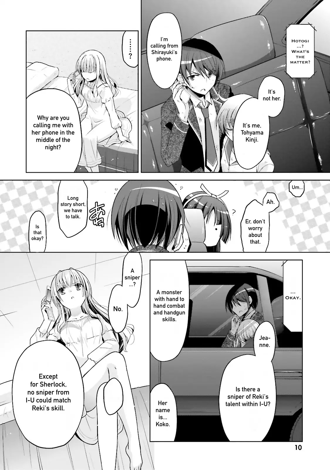 Hidan no Aria Chapter 82 page 7 - Chapter 82: Case E8