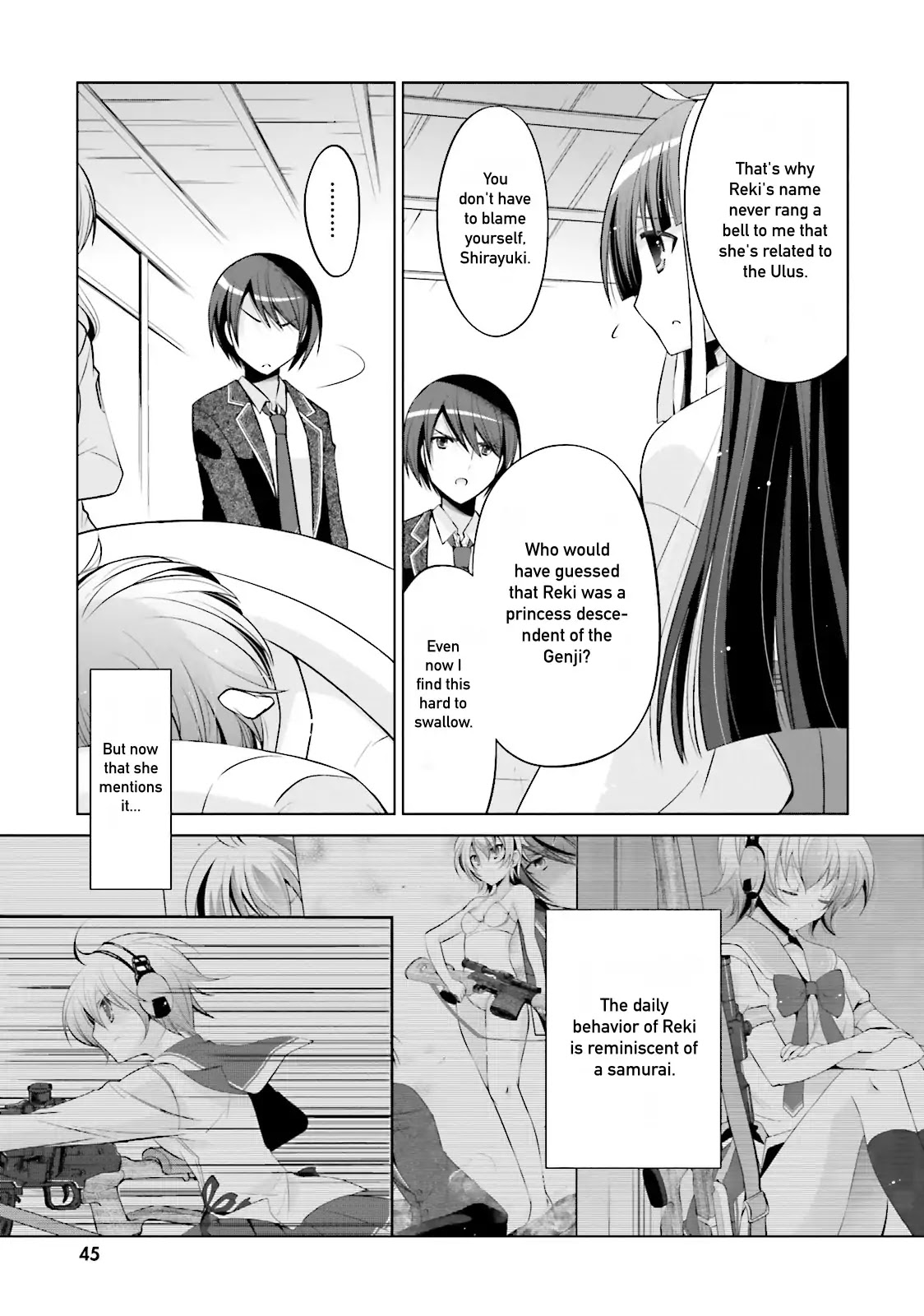 Hidan no Aria Chapter 83 page 19 - Chapter 83: Who is Reki?