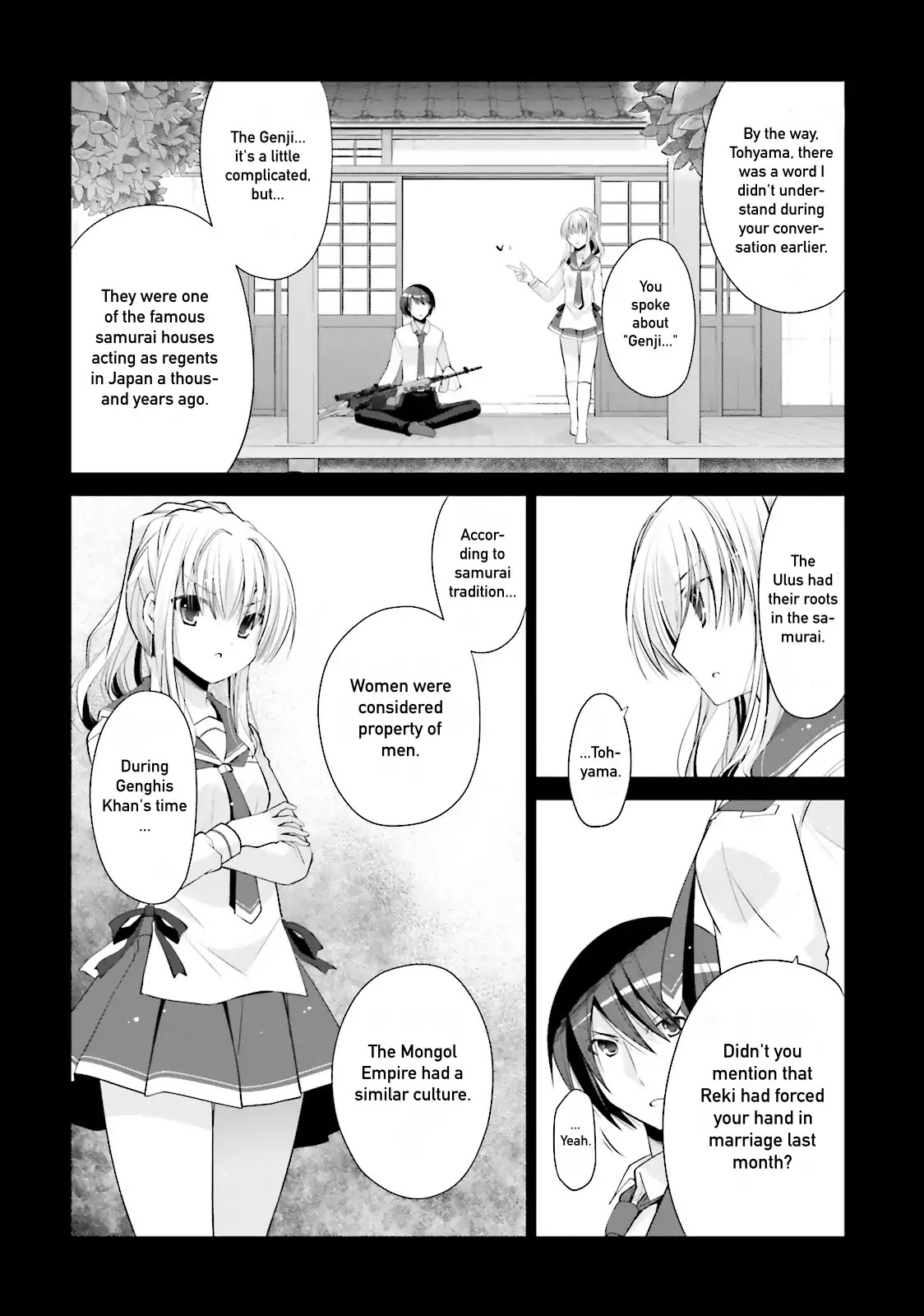 Hidan no Aria Chapter 84 page 2 - Chapter 84: The Last Bullet