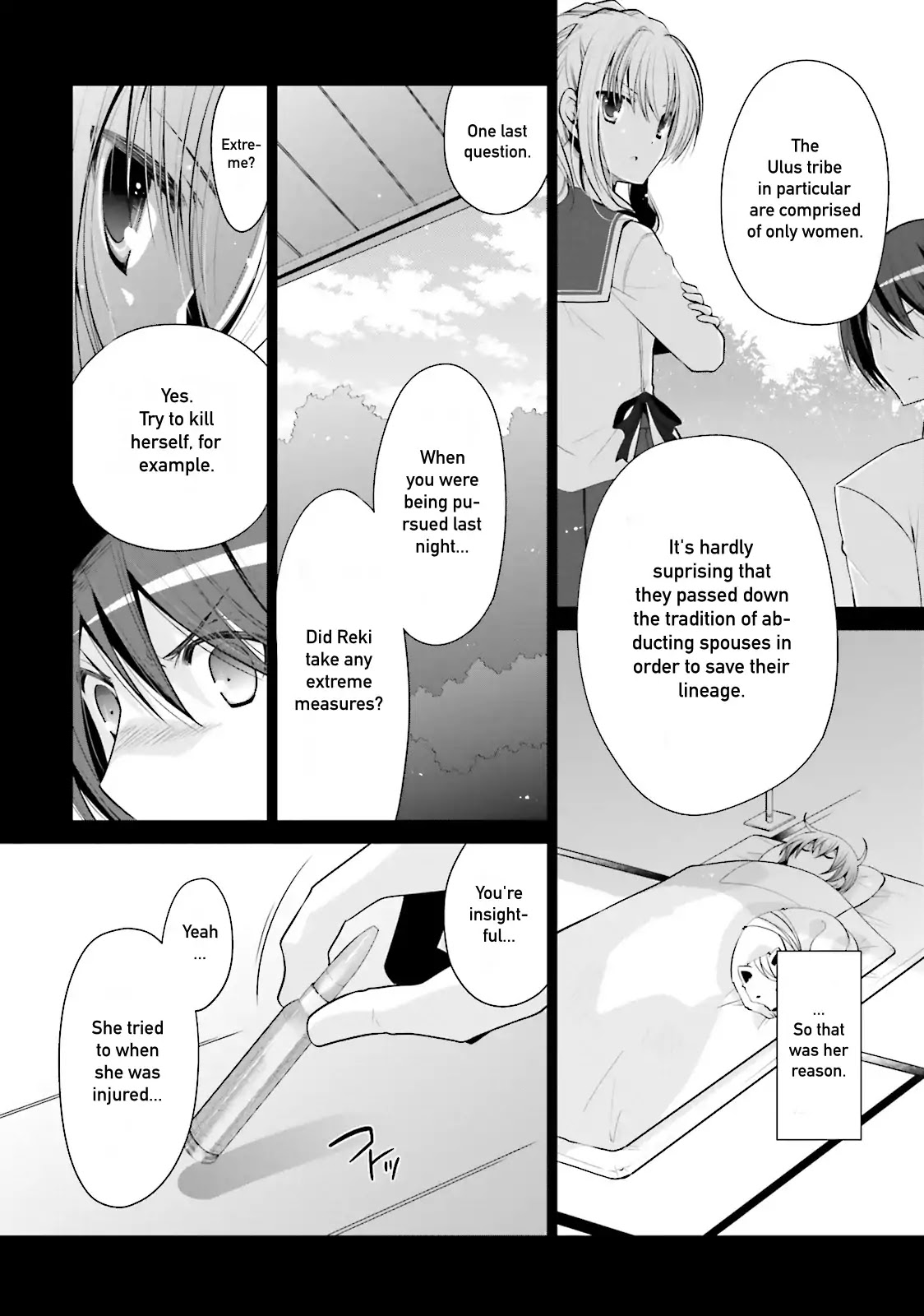 Hidan no Aria Chapter 84 page 4 - Chapter 84: The Last Bullet
