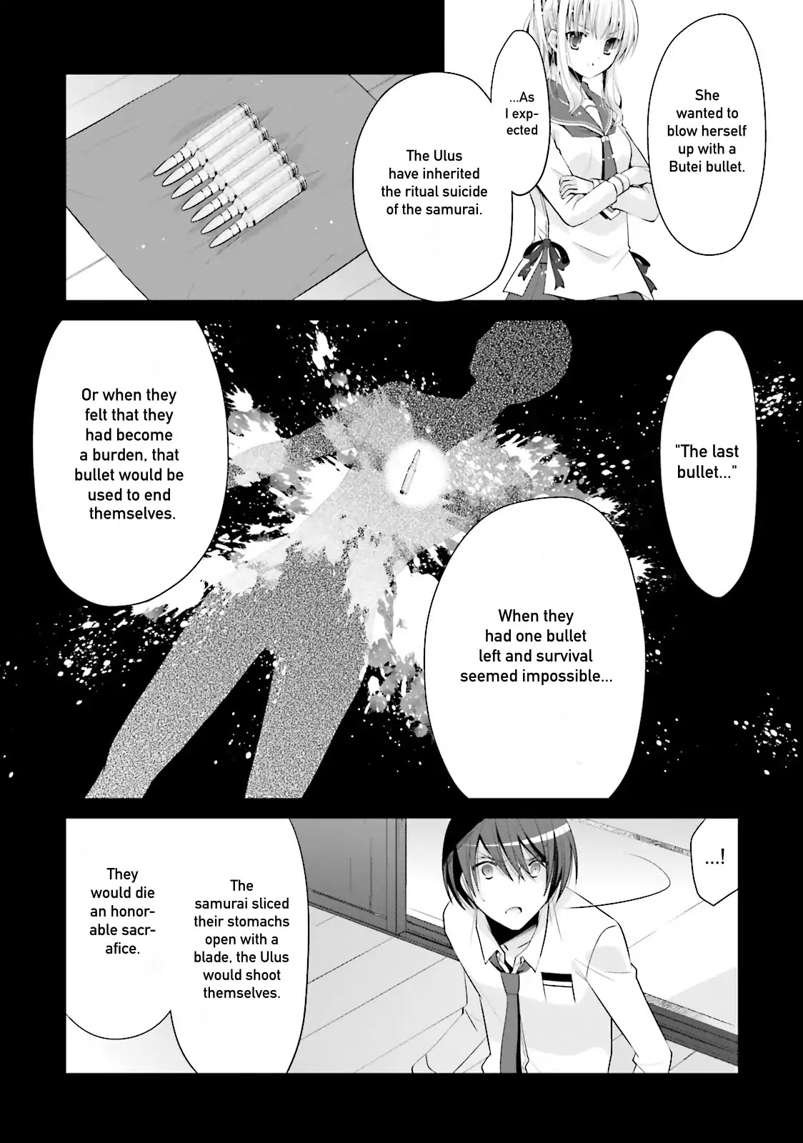 Hidan no Aria Chapter 84 page 5 - Chapter 84: The Last Bullet