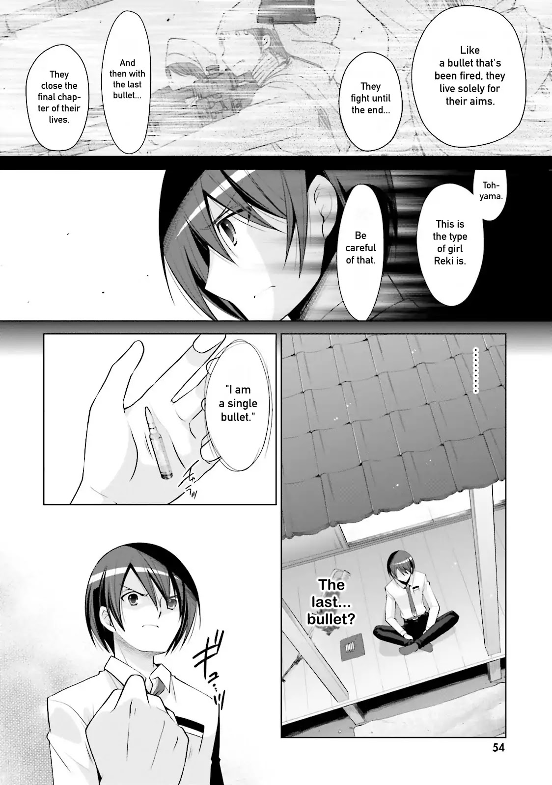 Hidan no Aria Chapter 84 page 6 - Chapter 84: The Last Bullet