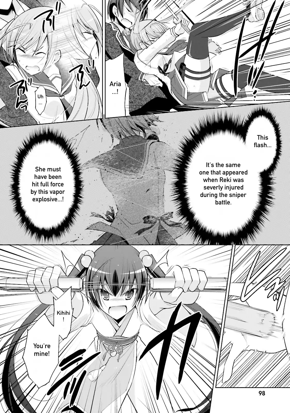 Hidan no Aria Chapter 85 page 20 - Chapter 85: Hurry up!