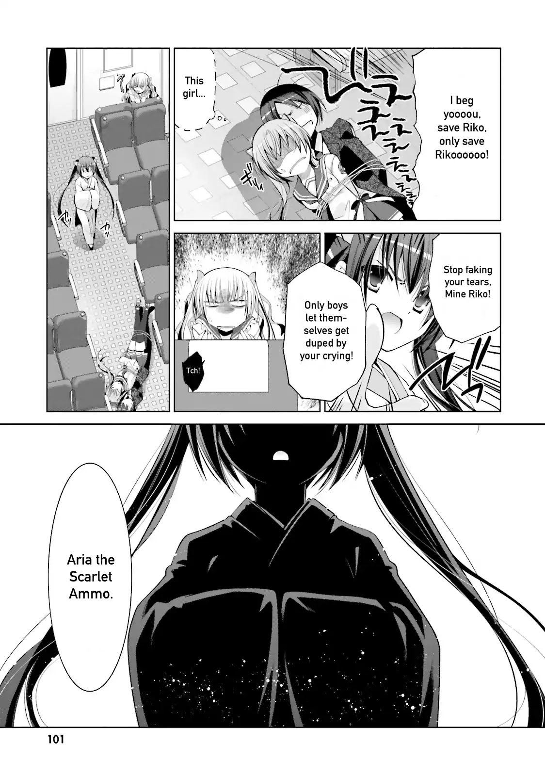 Hidan no Aria Chapter 85 page 23 - Chapter 85: Hurry up!