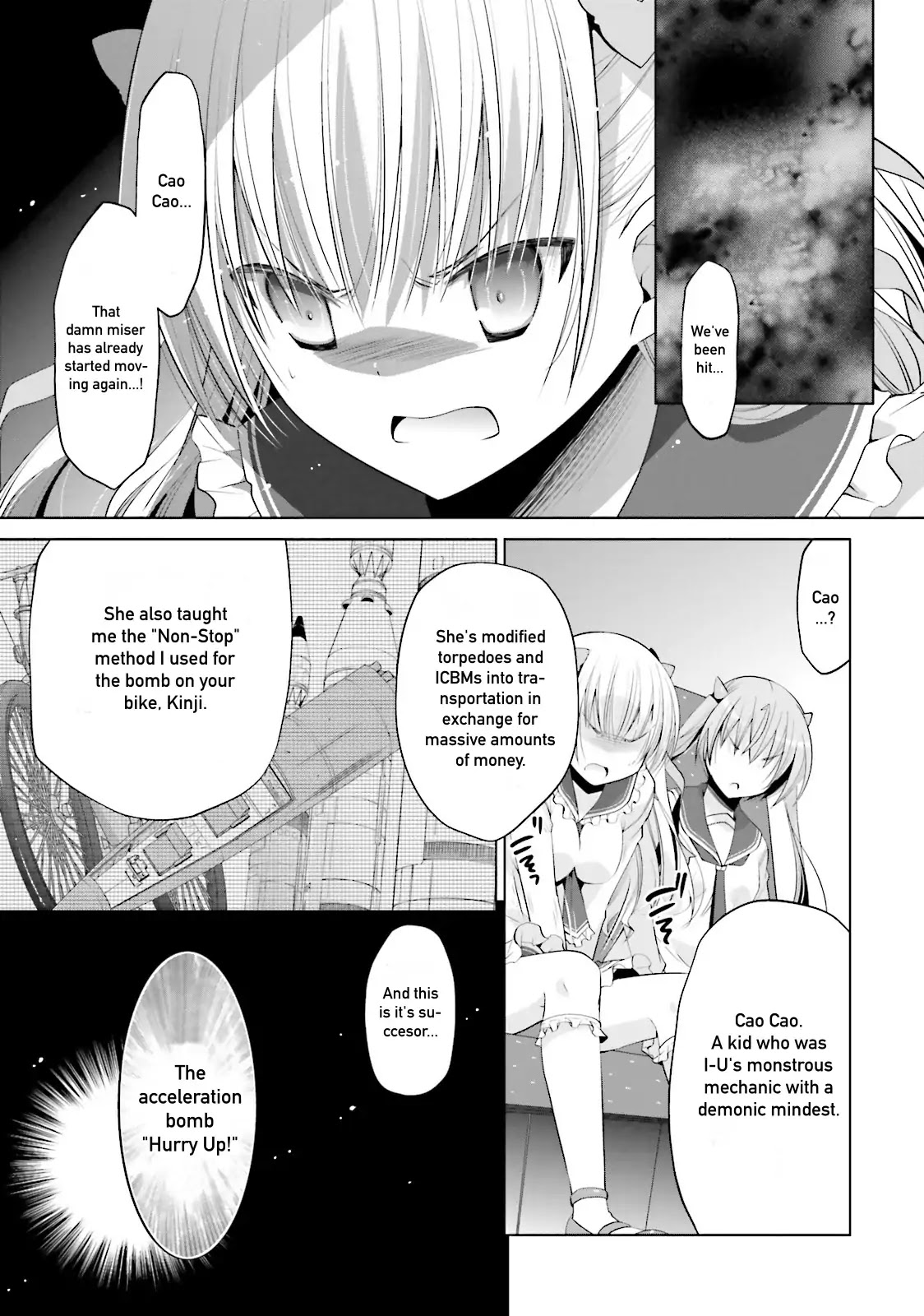 Hidan no Aria Chapter 85 page 5 - Chapter 85: Hurry up!