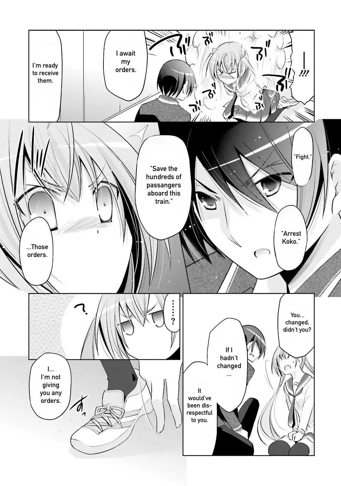 Hidan no Aria Chapter 86 page 23 - Chapter 86: Koko the Scout