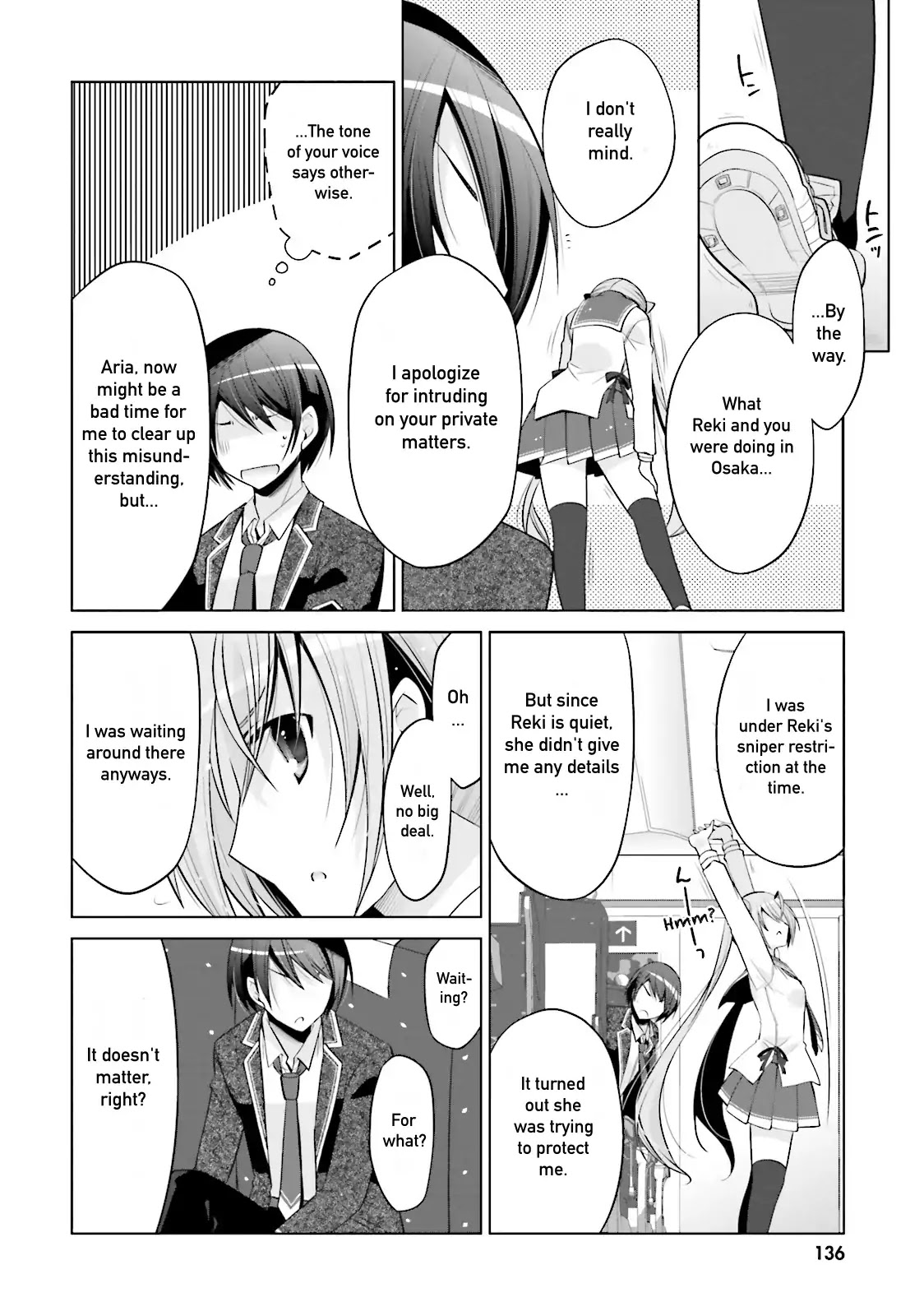 Hidan no Aria Chapter 87 page 2 - Chapter 87: The Third Quadra