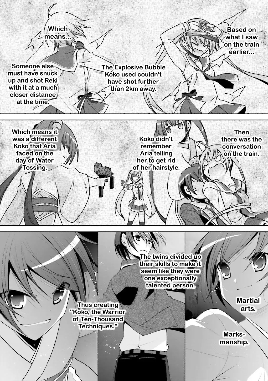 Hidan no Aria Chapter 87 page 8 - Chapter 87: The Third Quadra