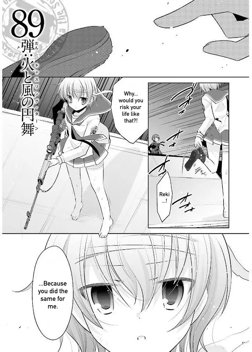Hidan no Aria Chapter 89 page 1 - Chapter 89: The Fire and Wind Waltz