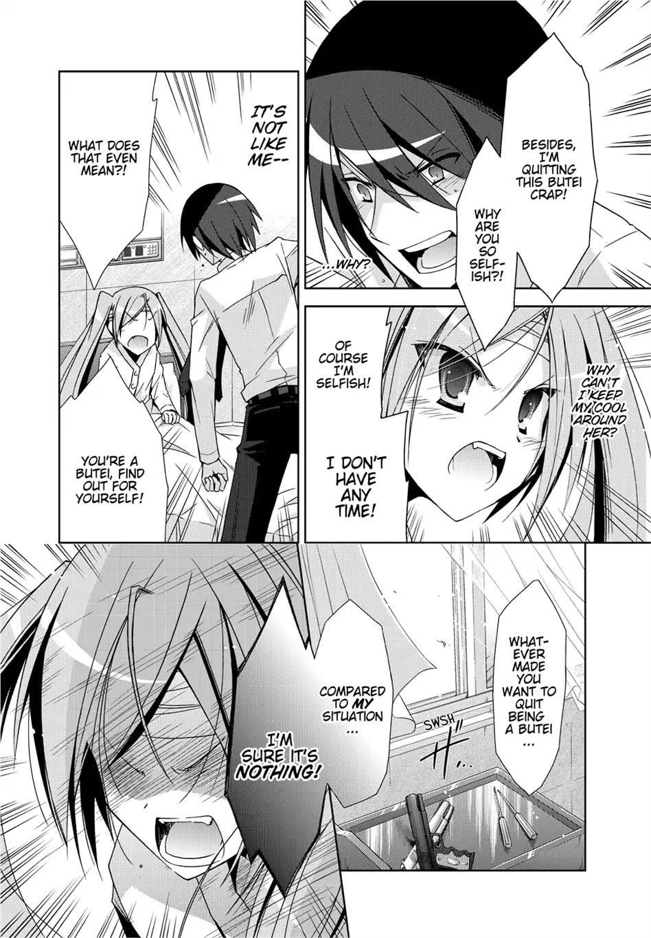 Hidan no Aria Chapter 9 page 16 - Chapter 9: Vol.2 Bullet 9: Beneath the Bangs