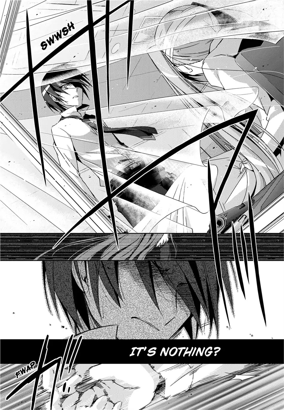 Hidan no Aria Chapter 9 page 17 - Chapter 9: Vol.2 Bullet 9: Beneath the Bangs