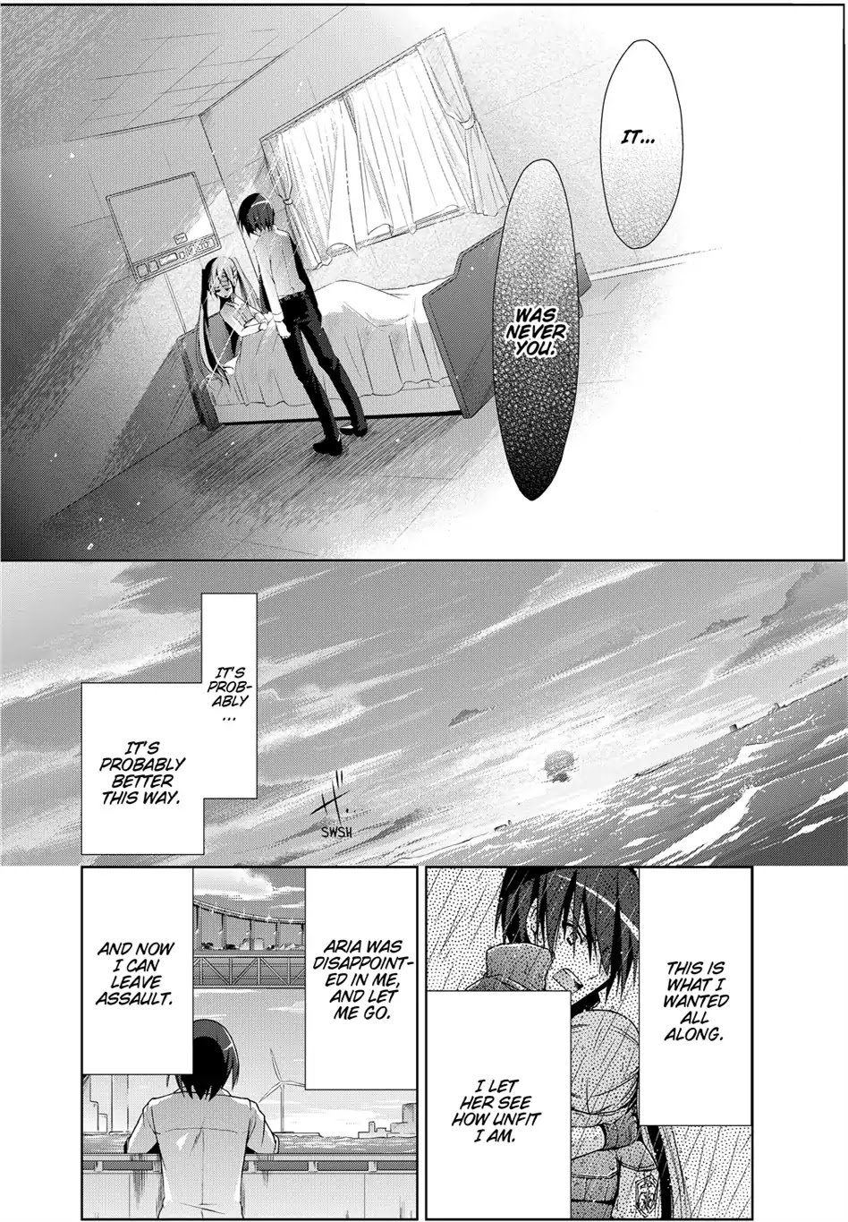 Hidan no Aria Chapter 9 page 28 - Chapter 9: Vol.2 Bullet 9: Beneath the Bangs
