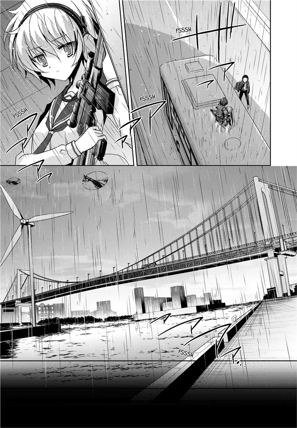 Hidan no Aria Chapter 9 page 5 - Chapter 9: Vol.2 Bullet 9: Beneath the Bangs