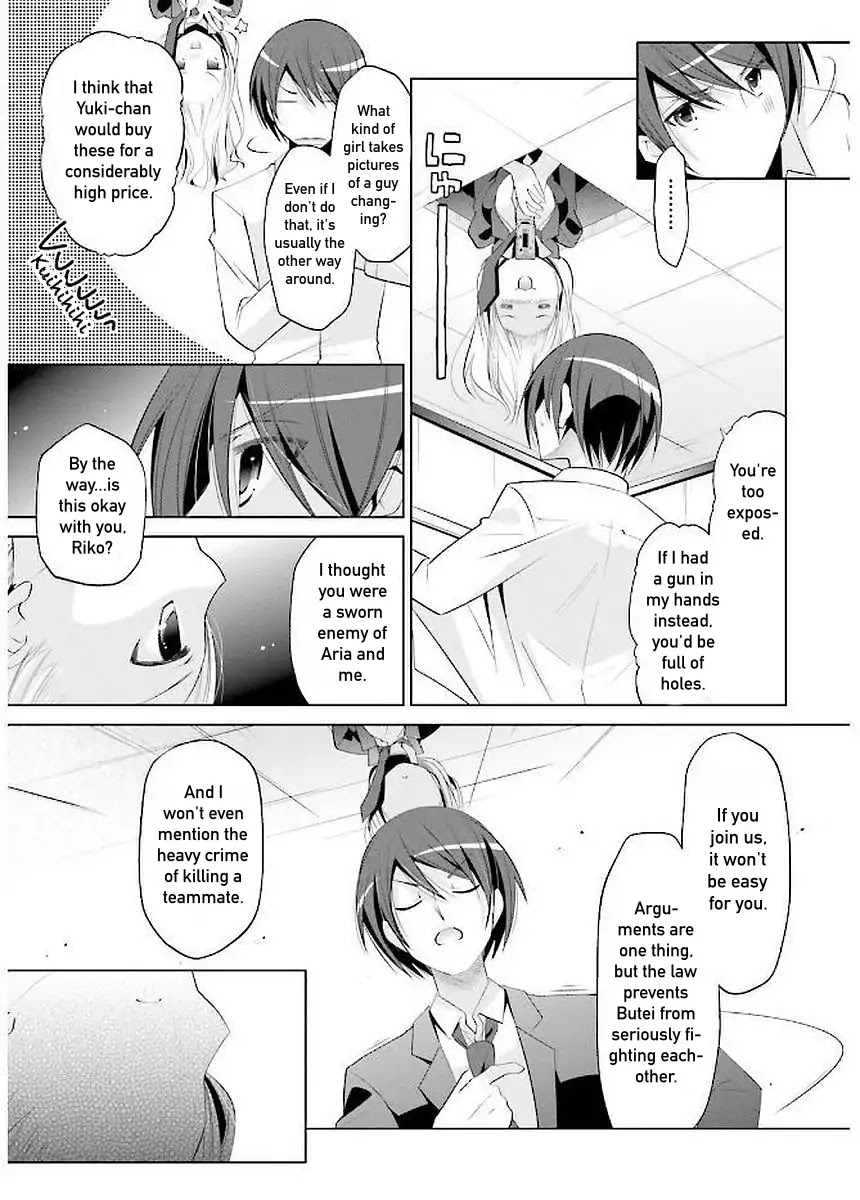 Hidan no Aria Chapter 92 page 13 - Chapter 92: Team Baskerville