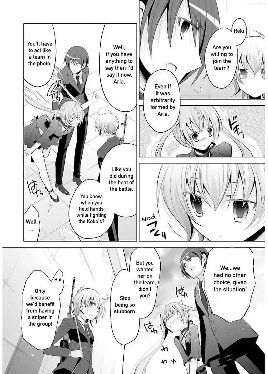 Hidan no Aria Chapter 92 page 23 - Chapter 92: Team Baskerville