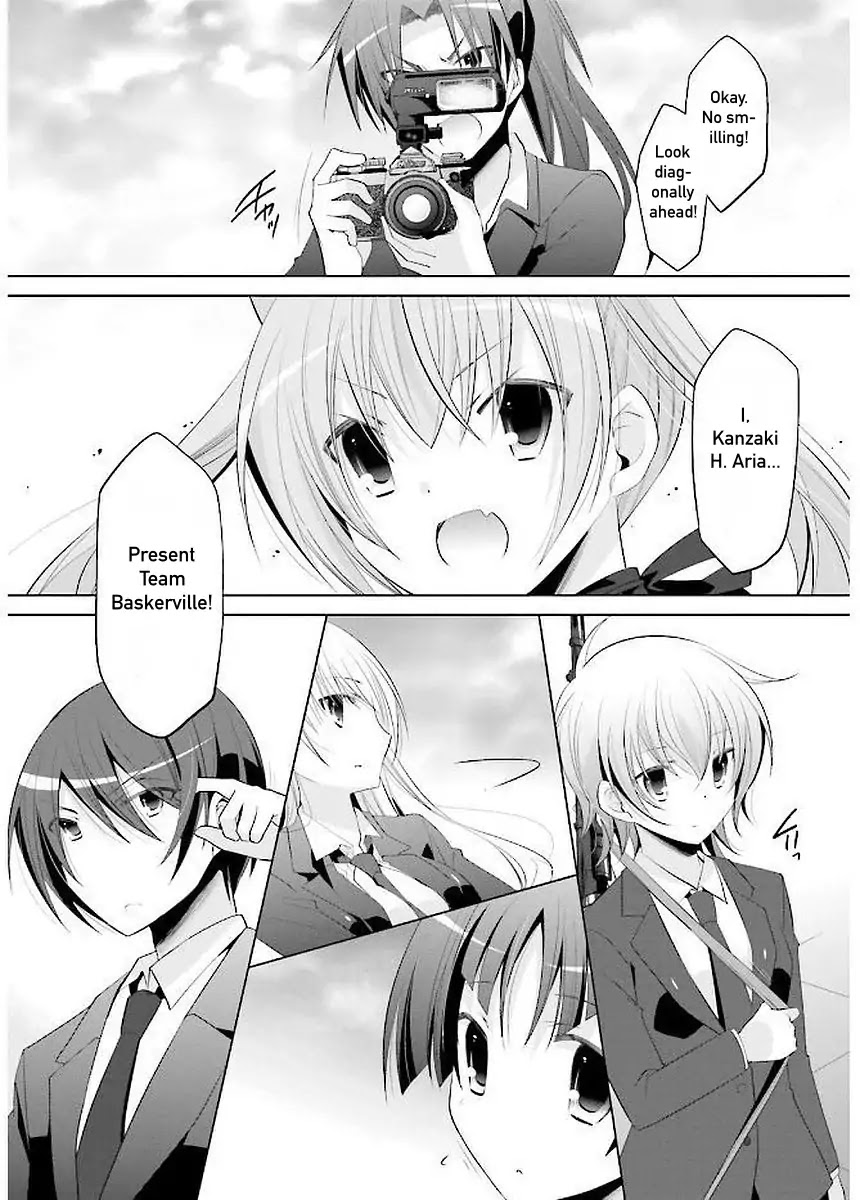 Hidan no Aria Chapter 92 page 28 - Chapter 92: Team Baskerville