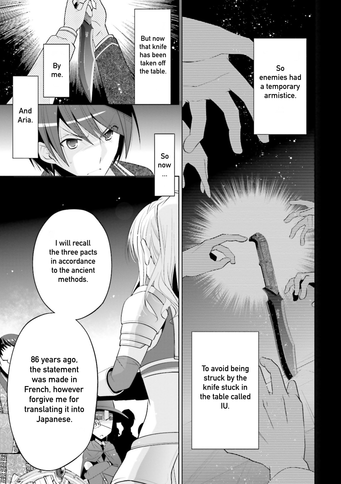 Hidan no Aria Chapter 95 page 11 - Chapter 95: The Night of Chaos Part 1