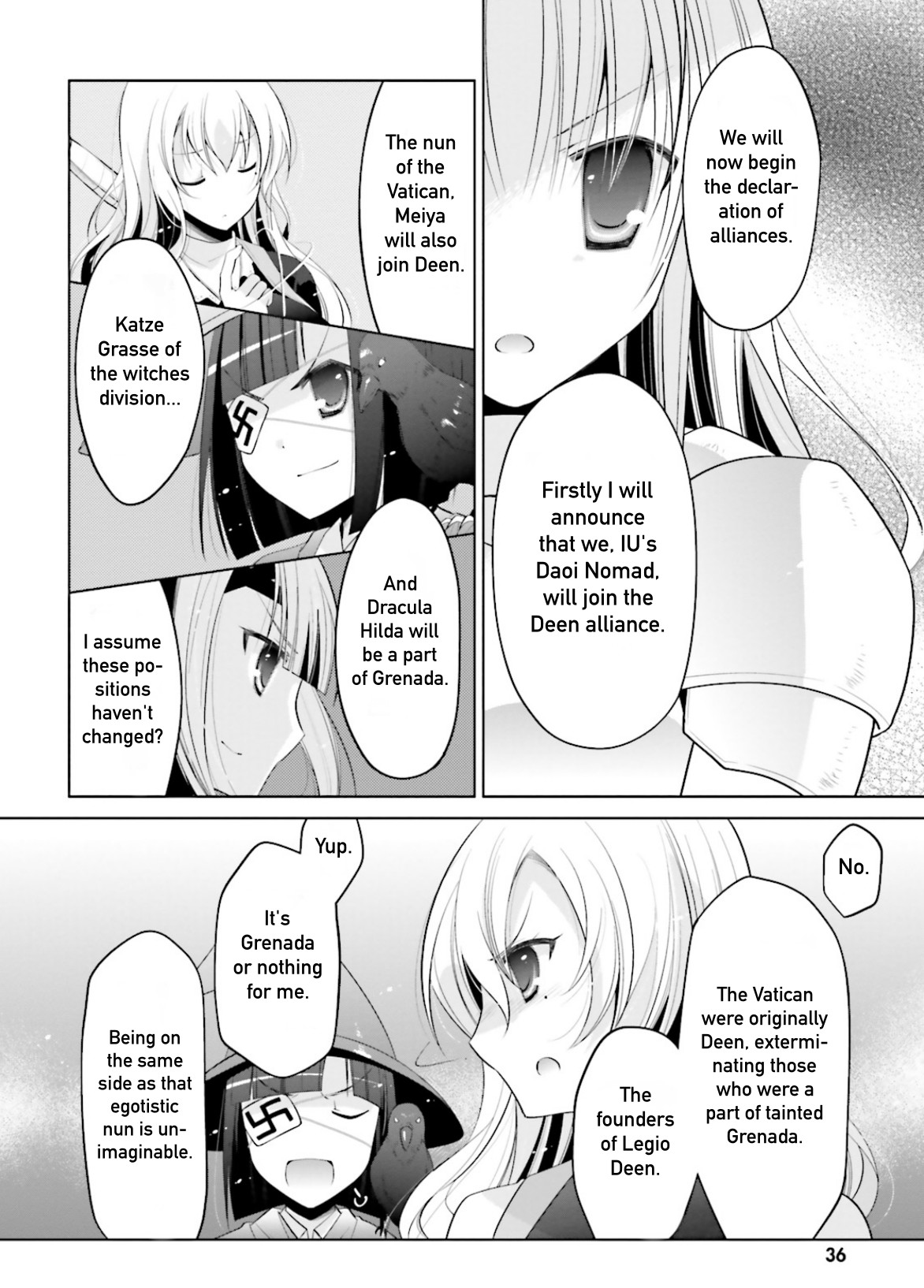 Hidan no Aria Chapter 95 page 14 - Chapter 95: The Night of Chaos Part 1