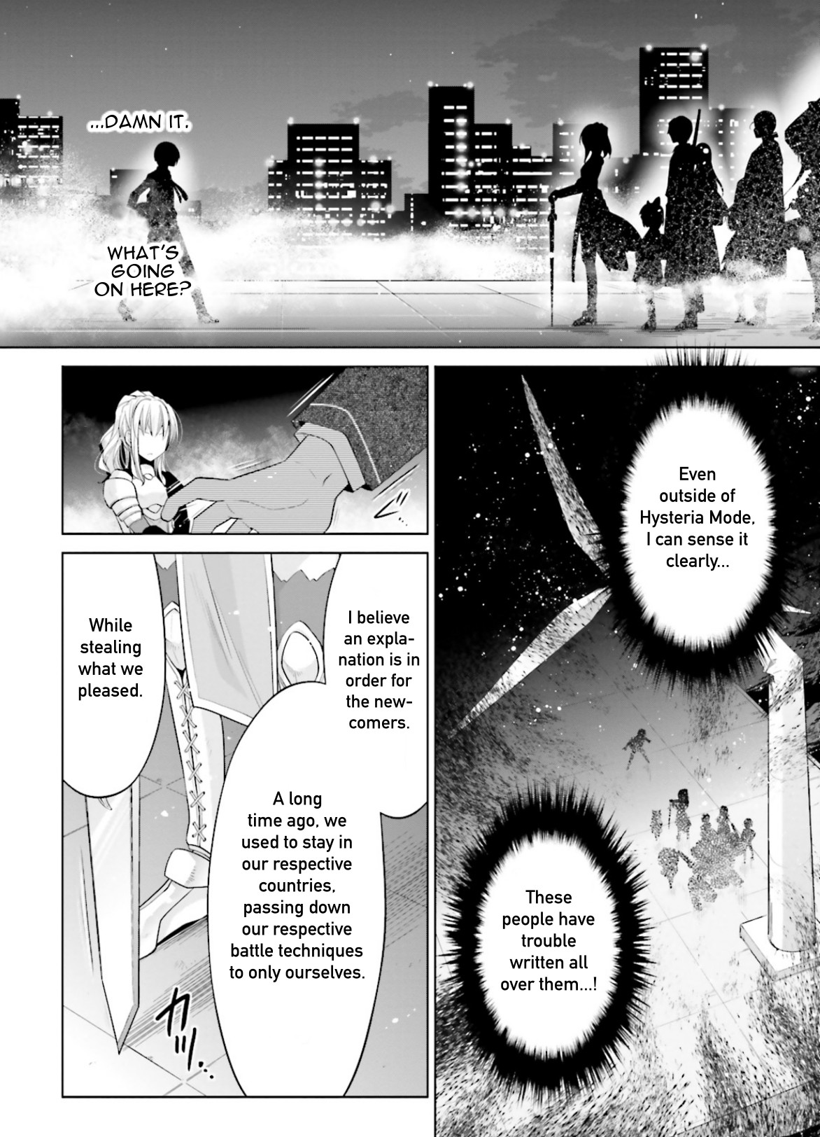 Hidan no Aria Chapter 95 page 2 - Chapter 95: The Night of Chaos Part 1