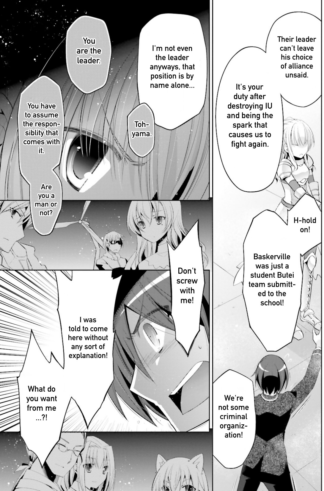 Hidan no Aria Chapter 95 page 21 - Chapter 95: The Night of Chaos Part 1