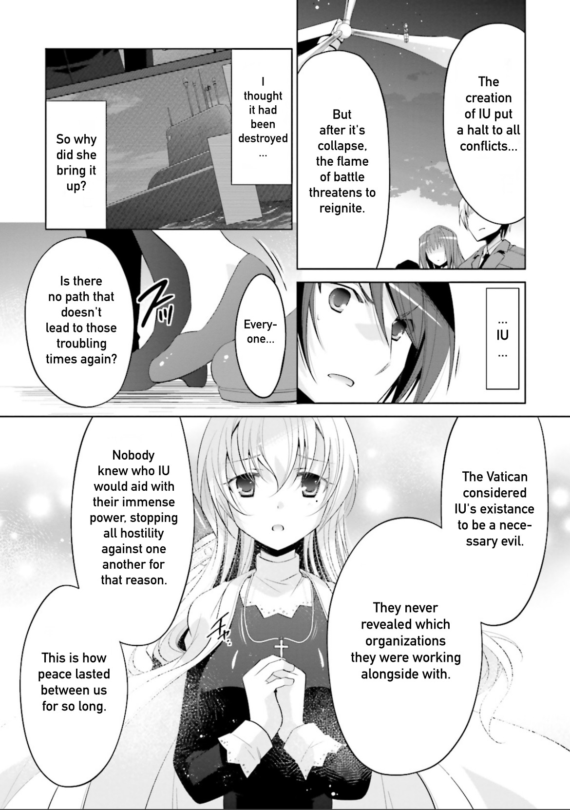 Hidan no Aria Chapter 95 page 3 - Chapter 95: The Night of Chaos Part 1