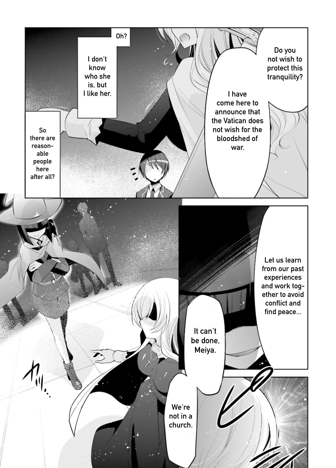 Hidan no Aria Chapter 95 page 4 - Chapter 95: The Night of Chaos Part 1
