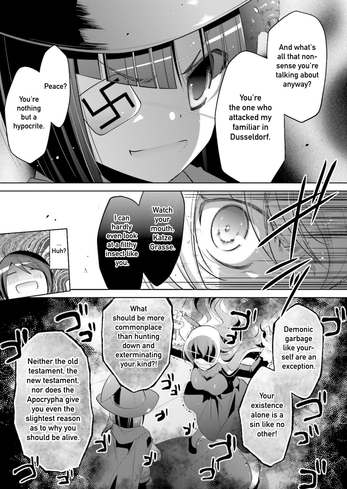 Hidan no Aria Chapter 95 page 5 - Chapter 95: The Night of Chaos Part 1