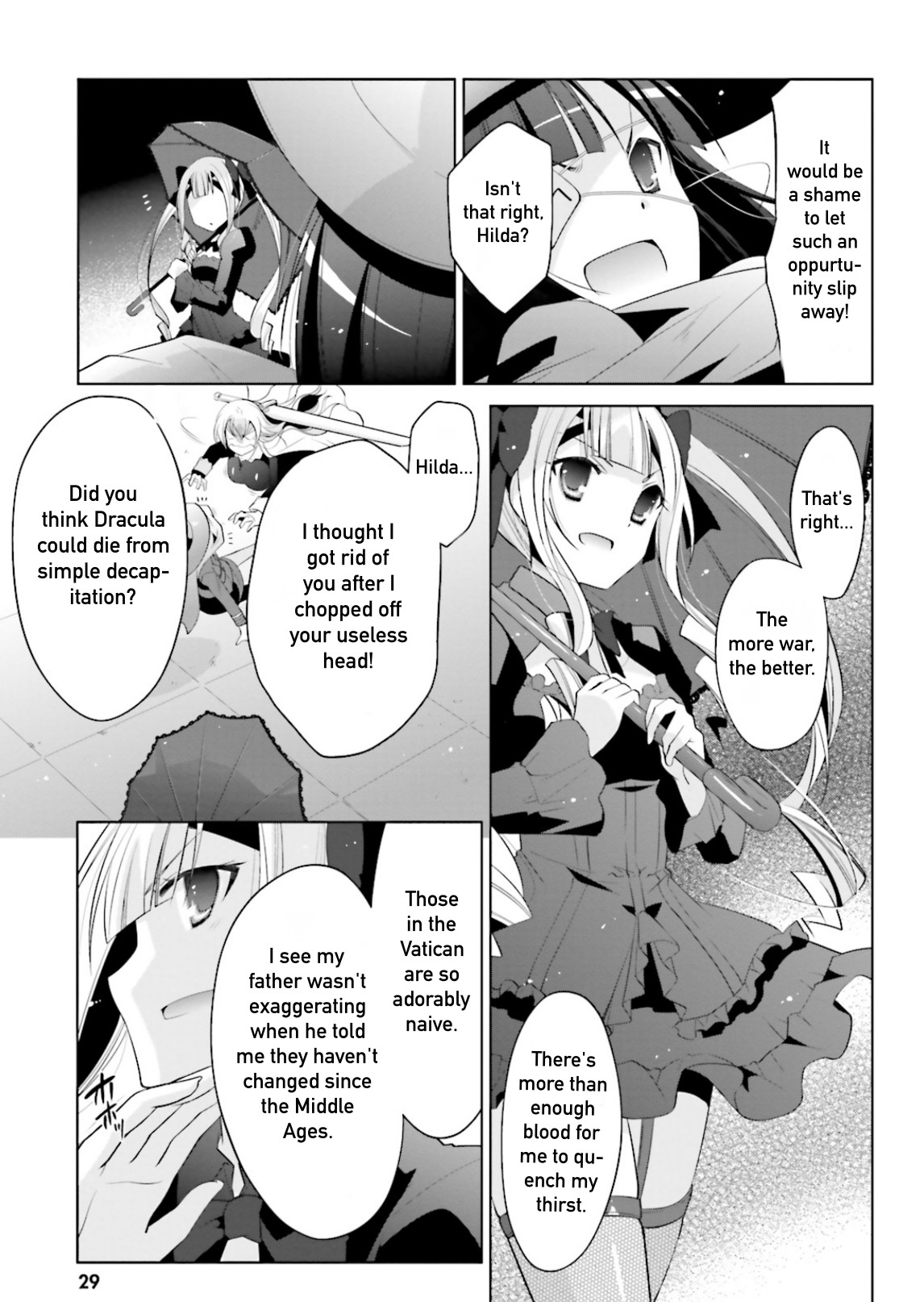 Hidan no Aria Chapter 95 page 7 - Chapter 95: The Night of Chaos Part 1