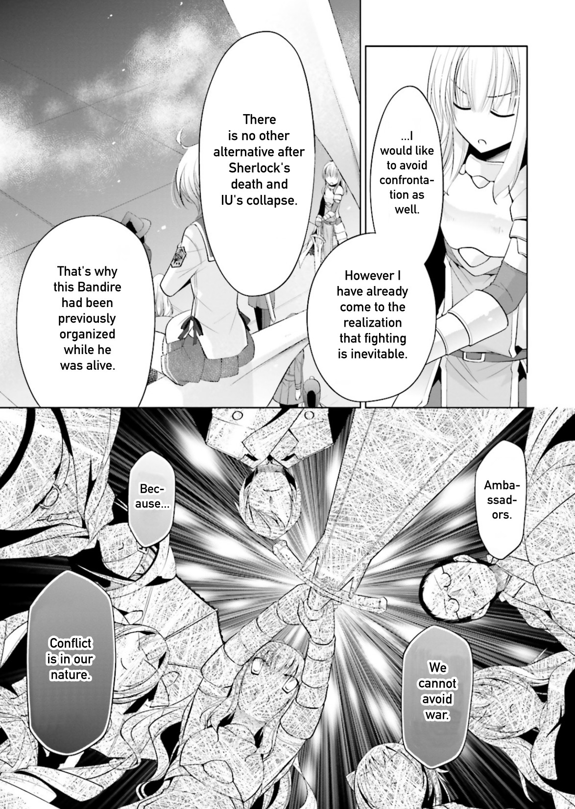 Hidan no Aria Chapter 95 page 9 - Chapter 95: The Night of Chaos Part 1