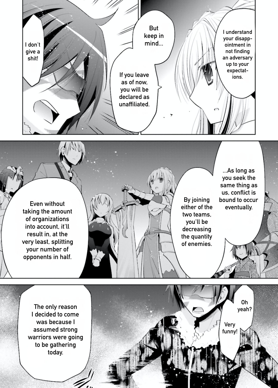 Hidan no Aria Chapter 96 page 5 - Chapter 96: The Night of Chaos Part 2