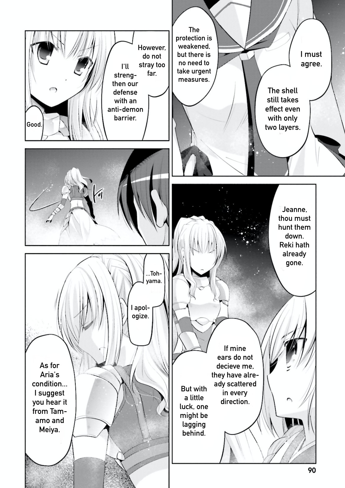 Hidan no Aria Chapter 97 page 10 - Chapter 97: Laughter of the Demon