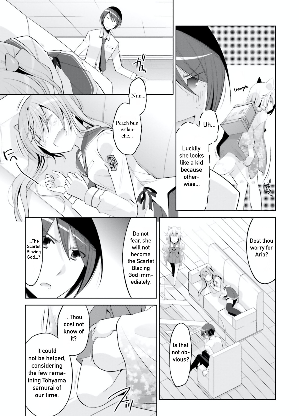 Hidan no Aria Chapter 97 page 15 - Chapter 97: Laughter of the Demon