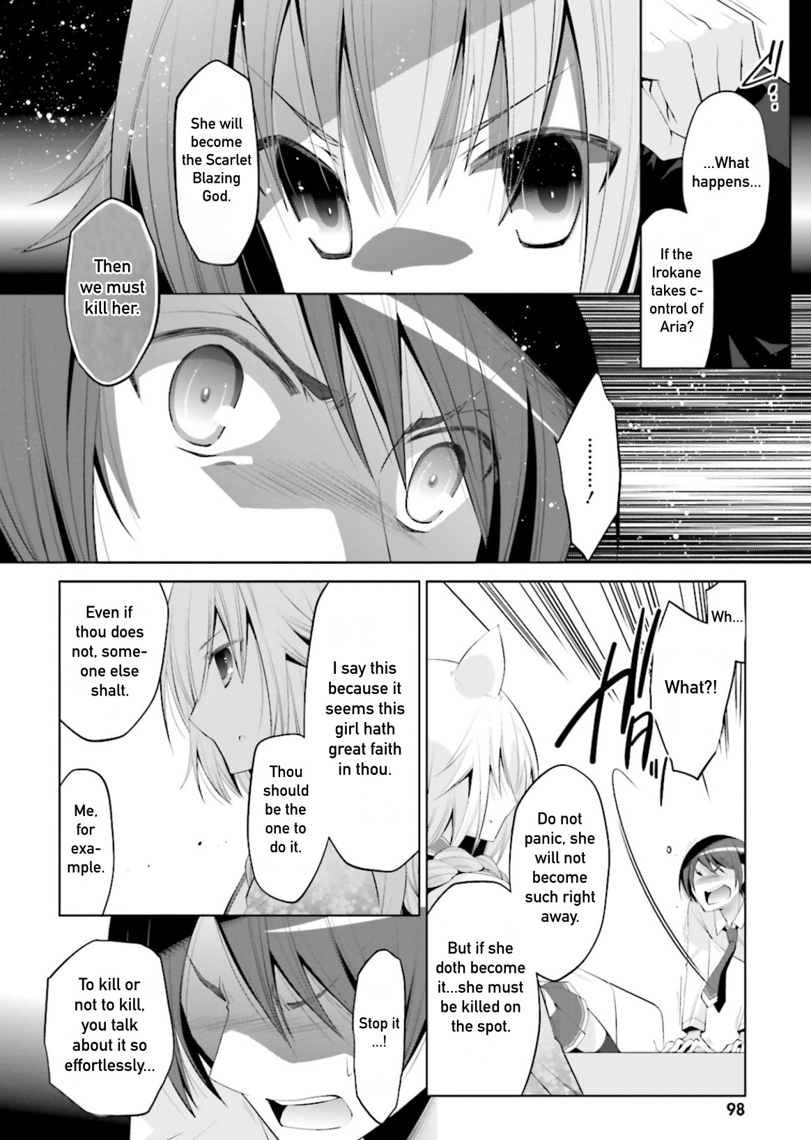Hidan no Aria Chapter 97 page 18 - Chapter 97: Laughter of the Demon