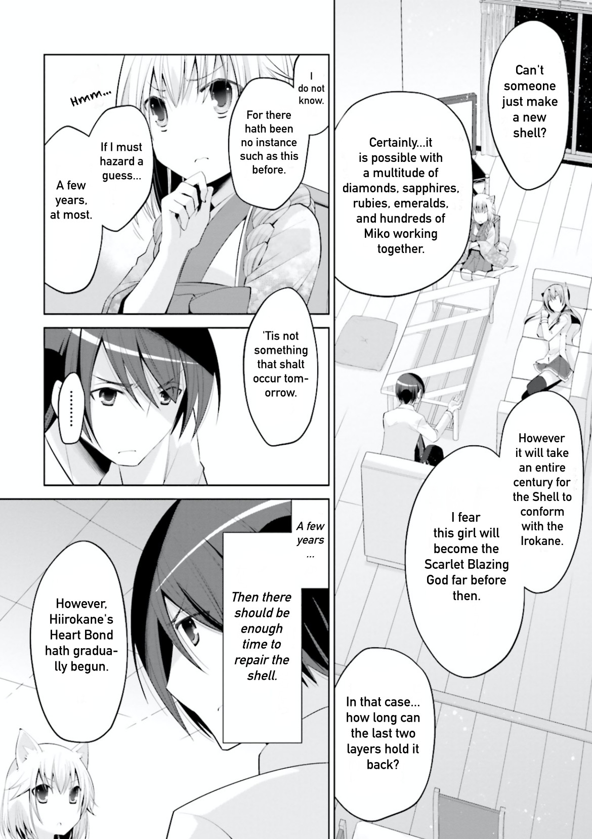 Hidan no Aria Chapter 97 page 22 - Chapter 97: Laughter of the Demon