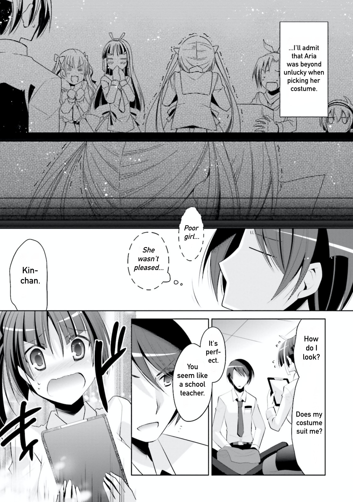 Hidan no Aria Chapter 98 page 11 - Chapter 98: Ristorante Masque
