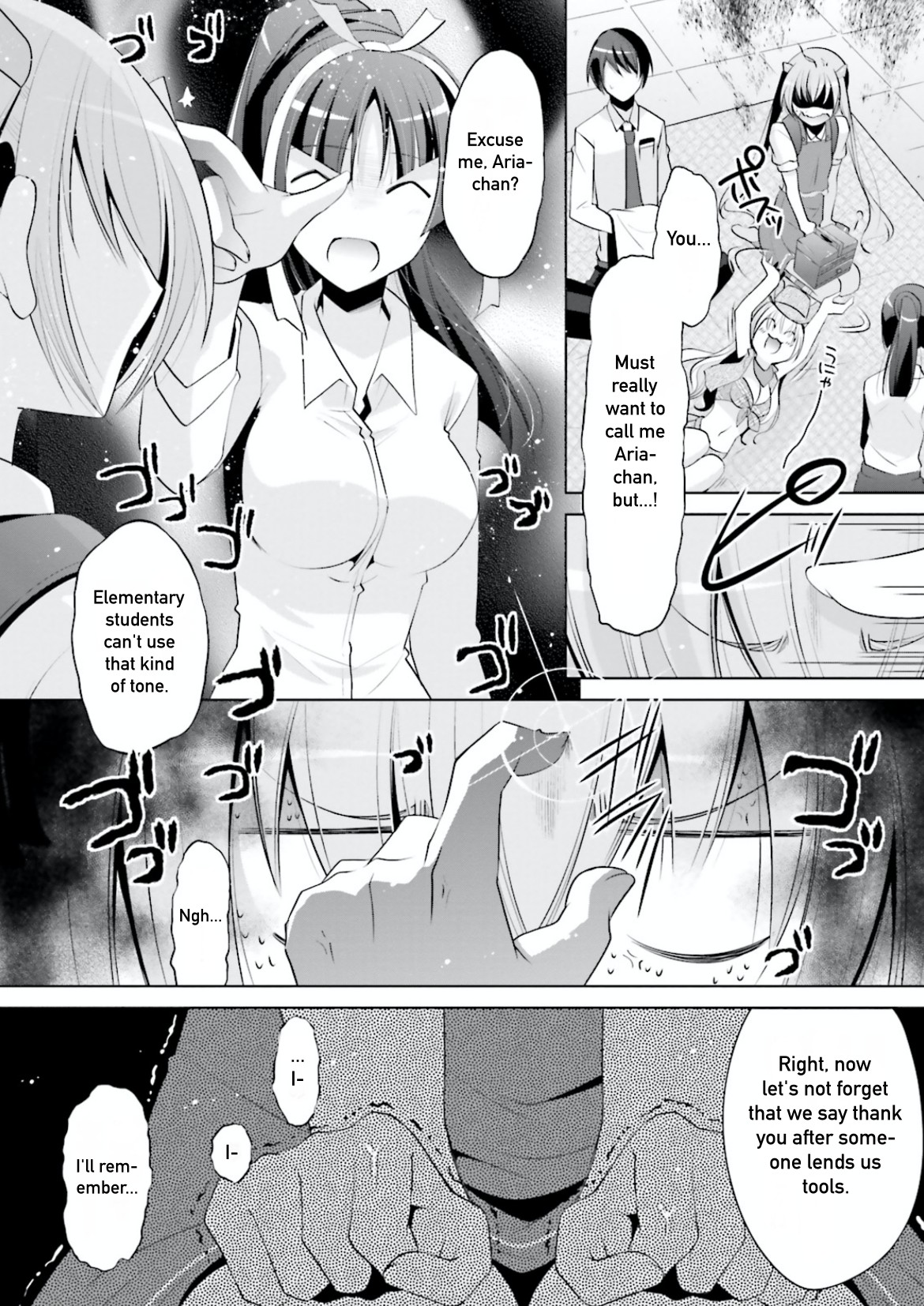 Hidan no Aria Chapter 98 page 18 - Chapter 98: Ristorante Masque
