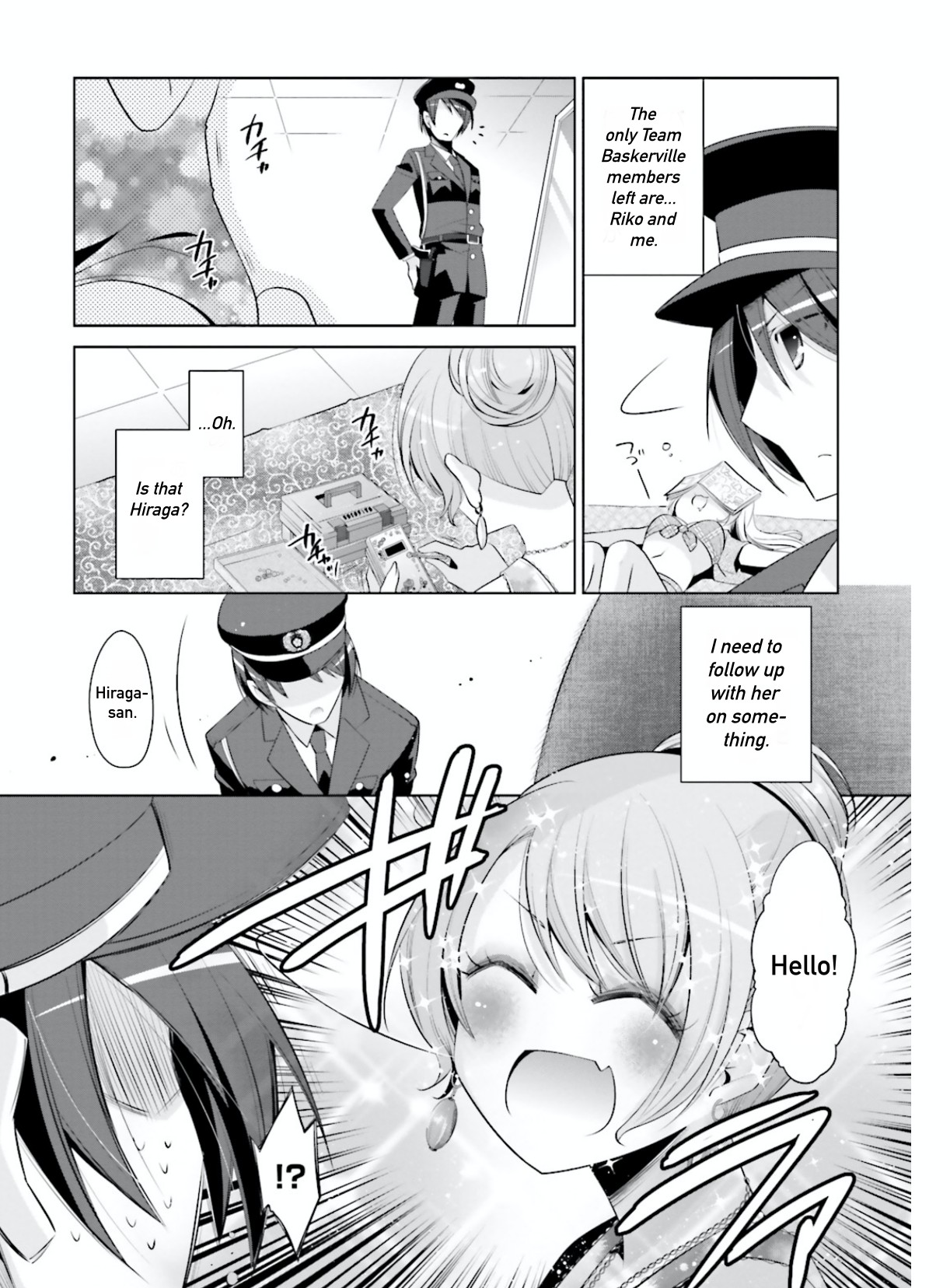Hidan no Aria Chapter 98 page 21 - Chapter 98: Ristorante Masque