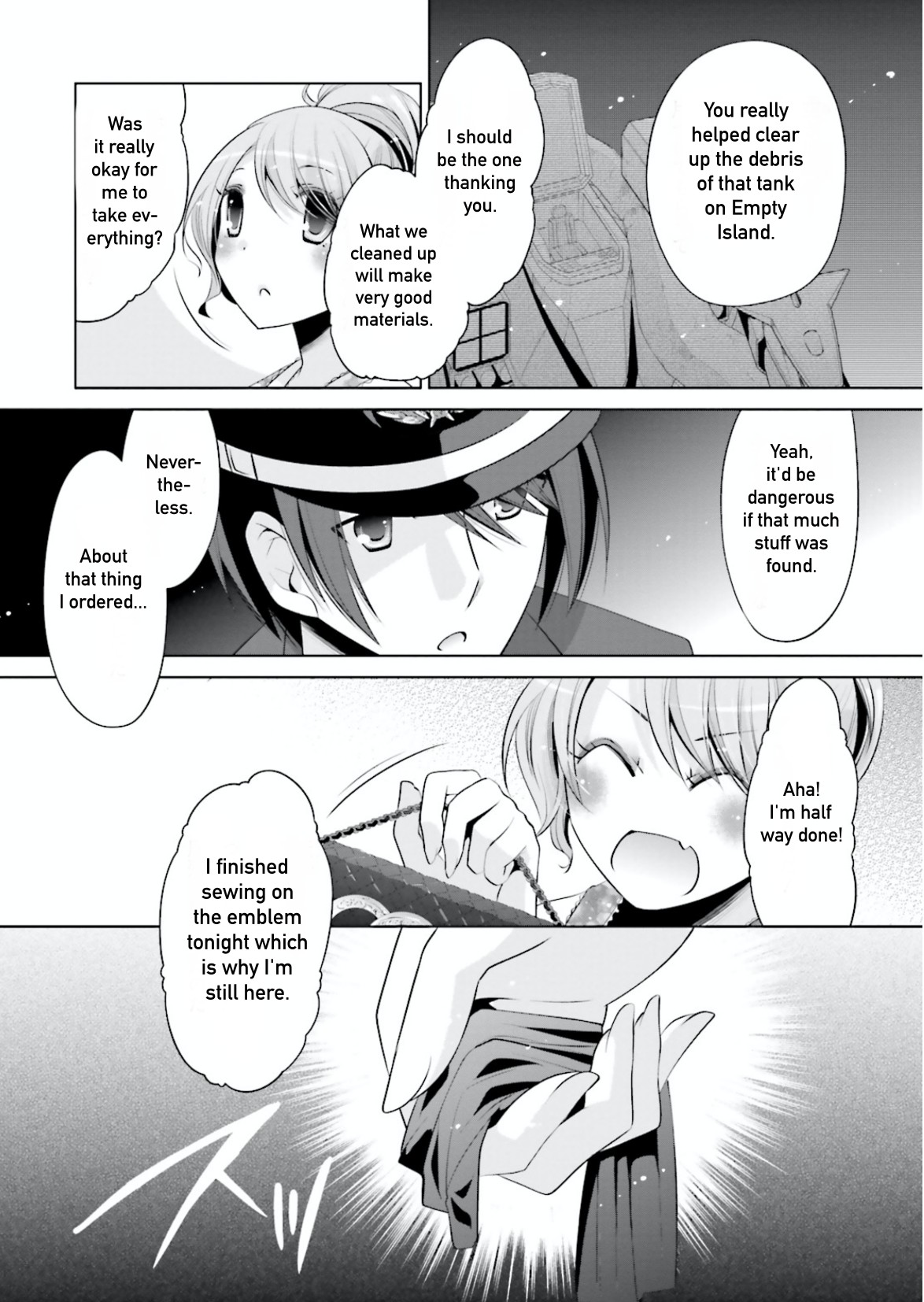 Hidan no Aria Chapter 98 page 23 - Chapter 98: Ristorante Masque