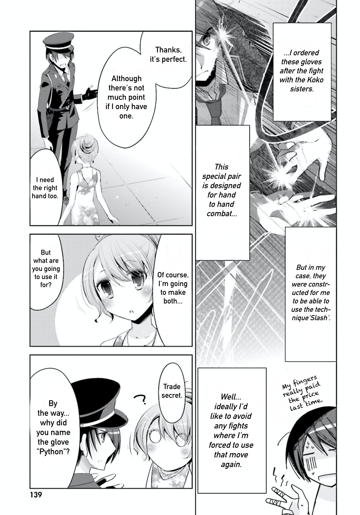 Hidan no Aria Chapter 98 page 25 - Chapter 98: Ristorante Masque
