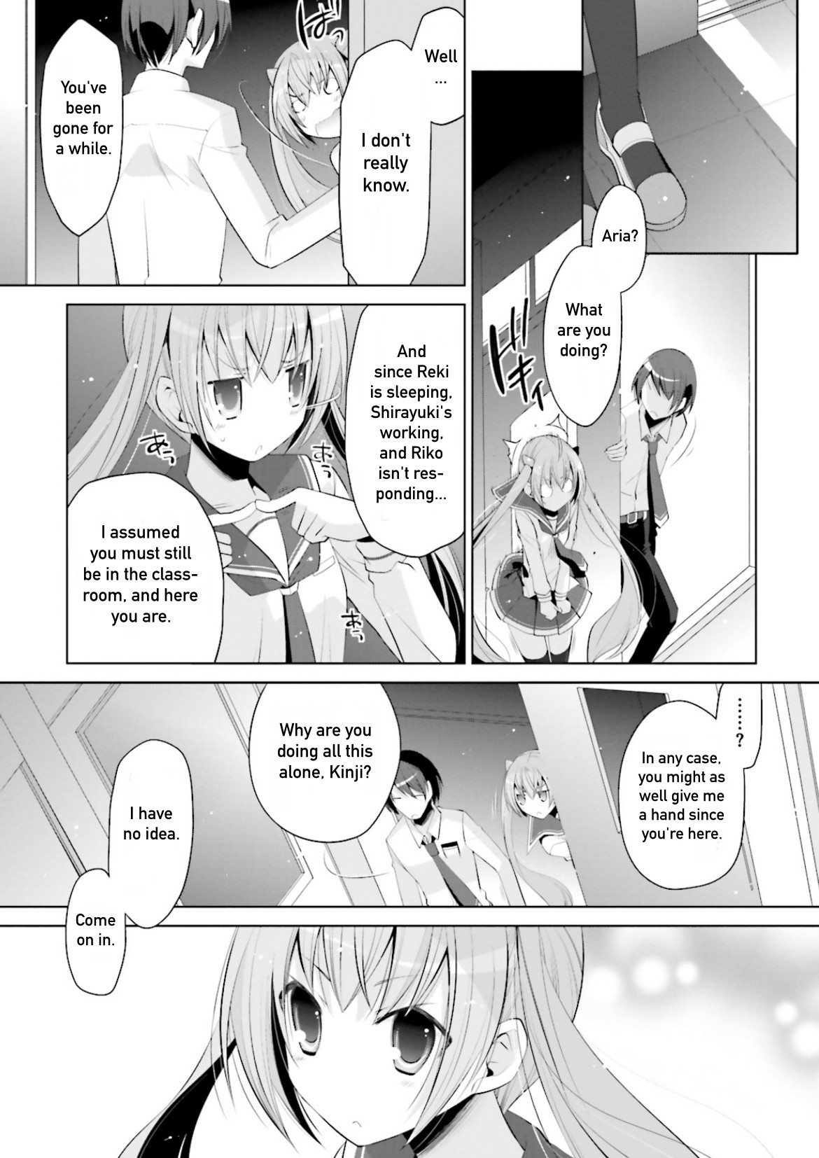 Hidan no Aria Chapter 98 page 29 - Chapter 98: Ristorante Masque