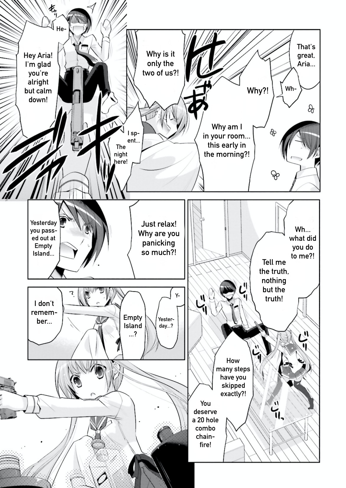Hidan no Aria Chapter 98 page 3 - Chapter 98: Ristorante Masque