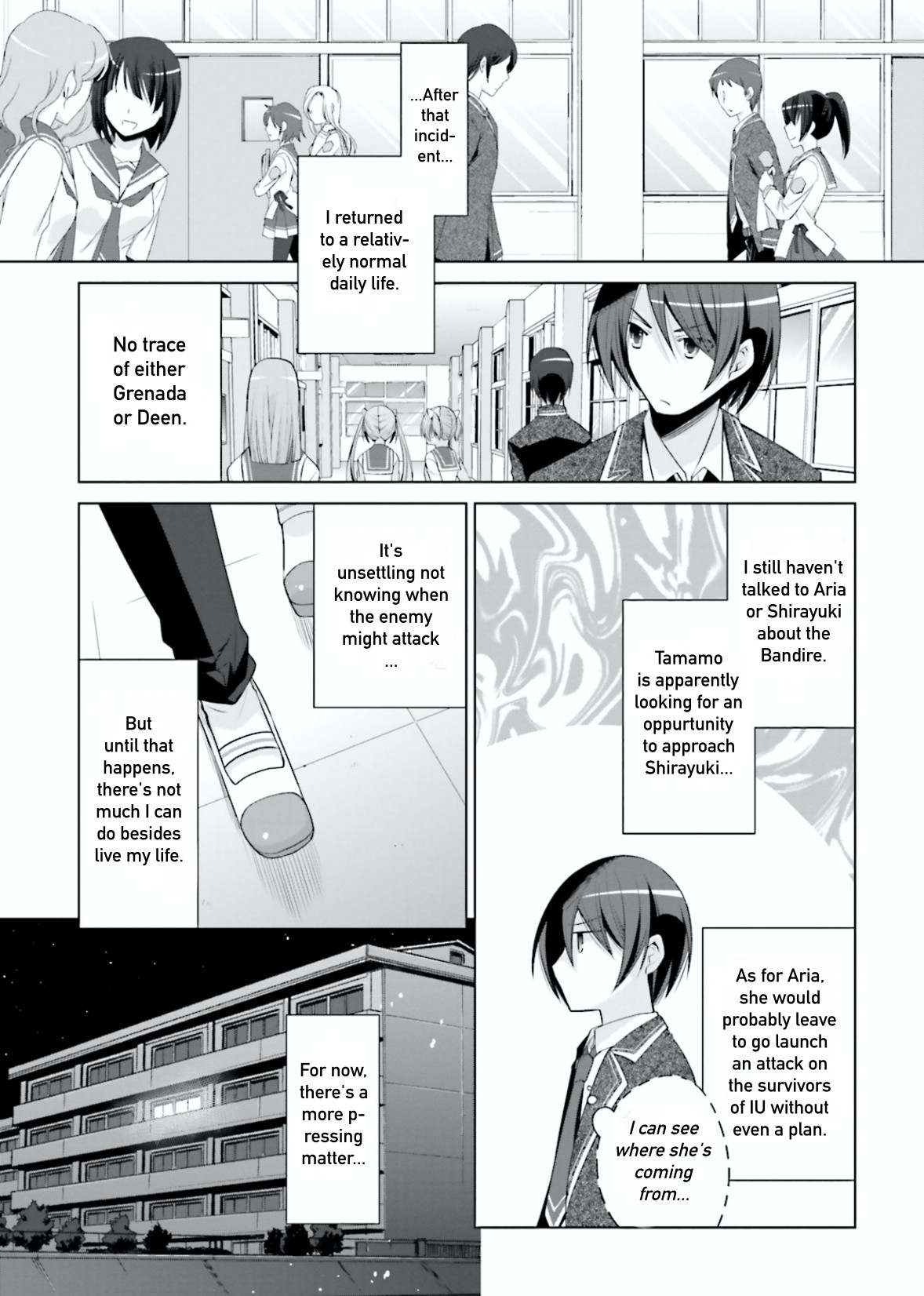 Hidan no Aria Chapter 98 page 7 - Chapter 98: Ristorante Masque