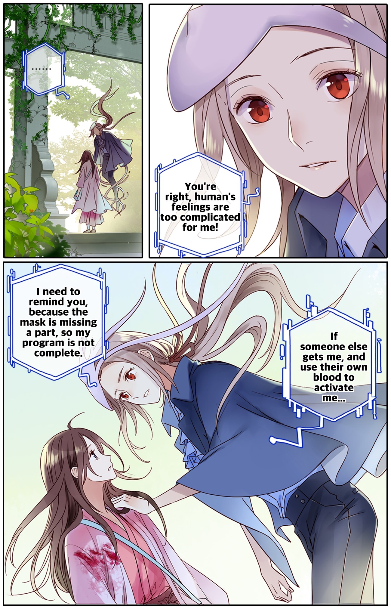Hidden Surface Town Chapter 18 page 11 - Chapter 18: Who do you want me to transform into?