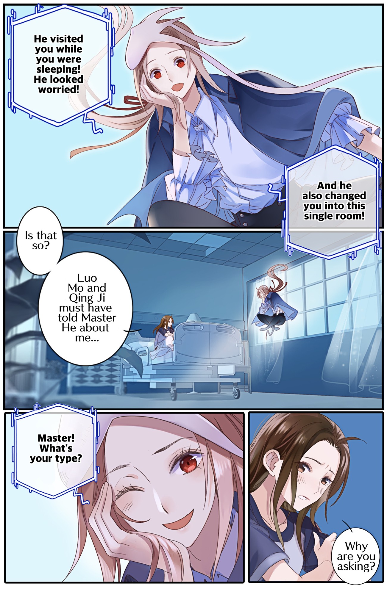 Hidden Surface Town Chapter 18 page 20 - Chapter 18: Who do you want me to transform into?