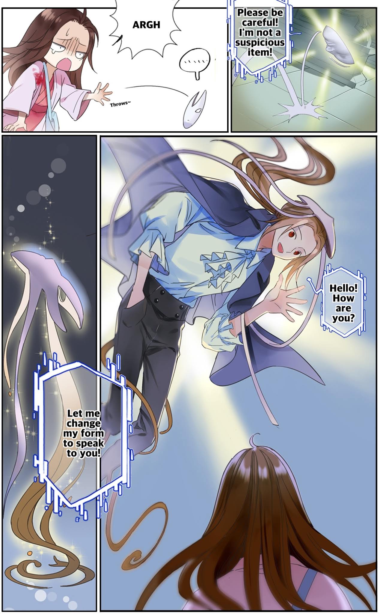 Hidden Surface Town Chapter 18 page 4 - Chapter 18: Who do you want me to transform into?